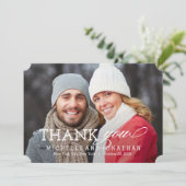 単なる時間のない写真サンキューカード サンキューカード (スタンド正面)