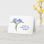 単なる理由 – フリーサイア カード (黄色い花)