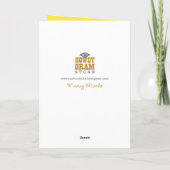 「単なる誕生日カード以上おもしろい」 カード (裏面)