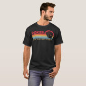 単なる趣味以上のポーカー ポーカーの役 テキサスホールデム P Tシャツ (正面フル)