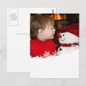 単なる降雪… ポストカード (正面/裏面)