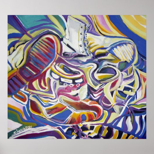 単なる靴 ポスター (正面)