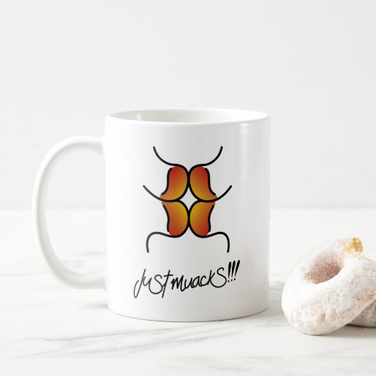 単なるmackS!!! コーヒーマグカップ (ドーナツ)