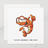 単におもしろい誕生日バ最高のレンティンカード シーズンカード (正面/裏面)