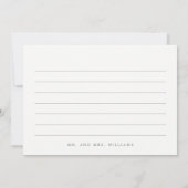 単にかわいらしの結婚サンキューカード サンキューカード (裏面)