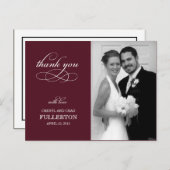 単にかわいらしの結婚サンキューカード ポストカード (正面/裏面)