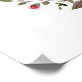 単にかわいらしブライダル記号 – カスタムサイズ ポスター (角)