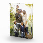 単にアクリルパーソナライズされたフォトブロック フォトブロック (右)