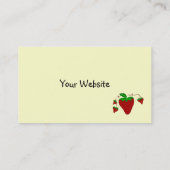 単にイチゴ 名刺 (裏面)