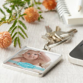 単にエレガントなお母さんのKeychain (水) キーホルダー (側面)