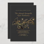 単にエレガントな招待状 招待状 (正面/裏面)