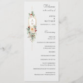 単にエレガントクリスマスフローラモノグラム計画 プログラム (正面)