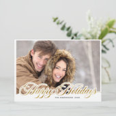 単にエレガントクリスマス4 PHOTOグリーティング シーズンカード (スタンド正面)