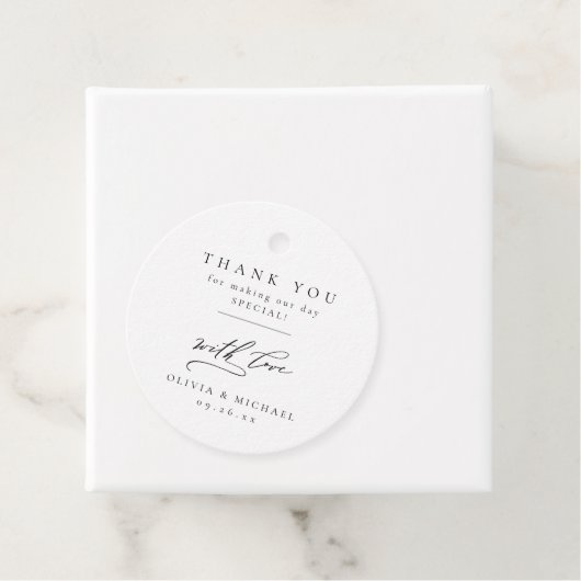 単にエレガントタイポグラフィモダン結婚の フェイバータグ (インサイチュ)