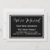 単にエレガント引っ越しましたの住所変更 案内状 (正面)