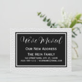 単にエレガント引っ越しましたの住所変更 案内状 (スタンド正面)