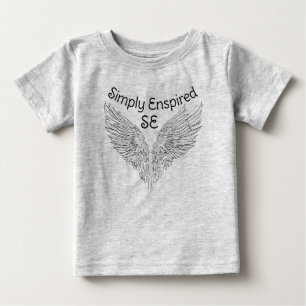 単にエンジェル華美・ウィングTシャツが必要だ。 ベビーTシャツ