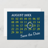 単にカスタム文字カレンダー+あなたの写真,バックグラー 案内ポストカード (正面/裏面)