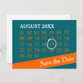 単にカスタム文字カレンダー+あなたの写真,バックグラー 案内ポストカード (正面/裏面)