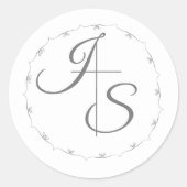 単にカトリック結婚教徒 ラウンドシール (正面)