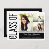 単にクール卒業発表/招待状 インビテーションポストカード (正面/裏面)