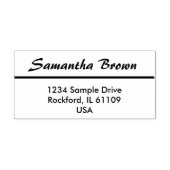 単にデザインストライプ+アイディア ラバースタンプ (インプリント)