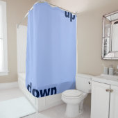 単にデザイン"長方形ライトアップダウン" シャワーカーテン (インサイチュ)
