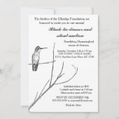 単にハチドリの杖の招待状 招待状 (正面)