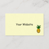 単にパイナップル 名刺 (裏面)