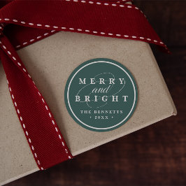 単にメリートウヒ |パーソナライズされた休日 ラウンドシール