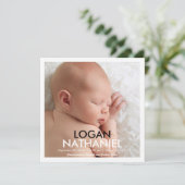 単にモダン発表 – 黒 案内状 (スタンド正面)