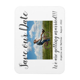 単にモダン私たちは結婚している写真T救を取得 マグネット