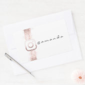 単にモダンSocial Instagraのロゴを作成 長方形シール (封筒)