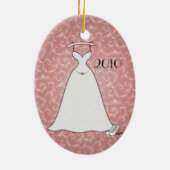 「単にレース」のオーナメント セラミックオーナメント (裏面)