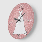 「単にレース」の時計 ラージ壁時計 (傾斜)