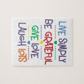 単に住んで下さい ジグソーパズル (横)