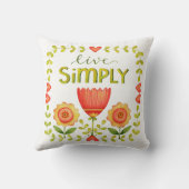 単に住んで下さい • 枕 • 単語シリーズ (裏面)