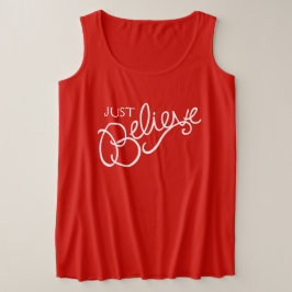 単に信じスローガンの白文字グラフィックTシャツ Tシャツ