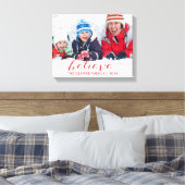 単に信じ休日の挨拶 キャンバスプリント (インサイチュ (寝室))
