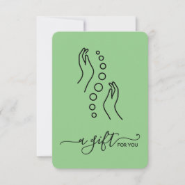 単に小エレガントカイロプラクティックギフト証明書