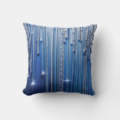 単に必要なブルーシメリー クッション (正面)