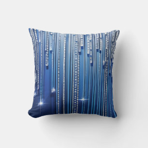 単に必要なブルーシメリー クッション