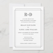 単に恋に落ちる 招待状 (正面)