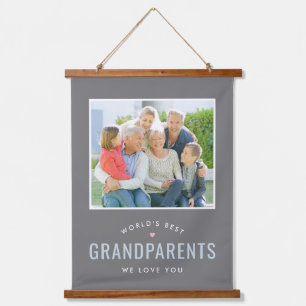 単に愛されたパーソナライズされたギフト写真の壁タペストリー 吊り下げ型タペストリー