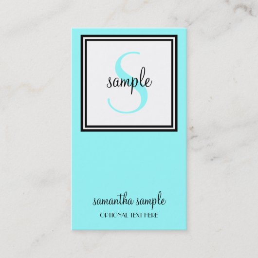 単に成功した 名刺 (正面)