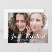 単に打ち明け結婚の駆け落ち ポストカード (正面/裏面)