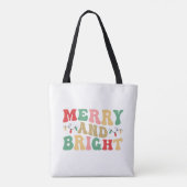 単に明カラフルるいメリーストリングライト トートバッグ (裏面)