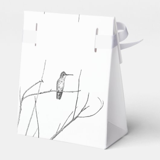 単に棒の上のハミングバード フェイバーボックス (裏面サイド)