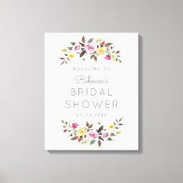 単に歓迎かわいらしキャンバスプリントのサイン キャンバスプリント