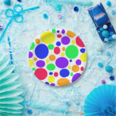 単に汚れた斑点 ペーパープレート (パーティー)